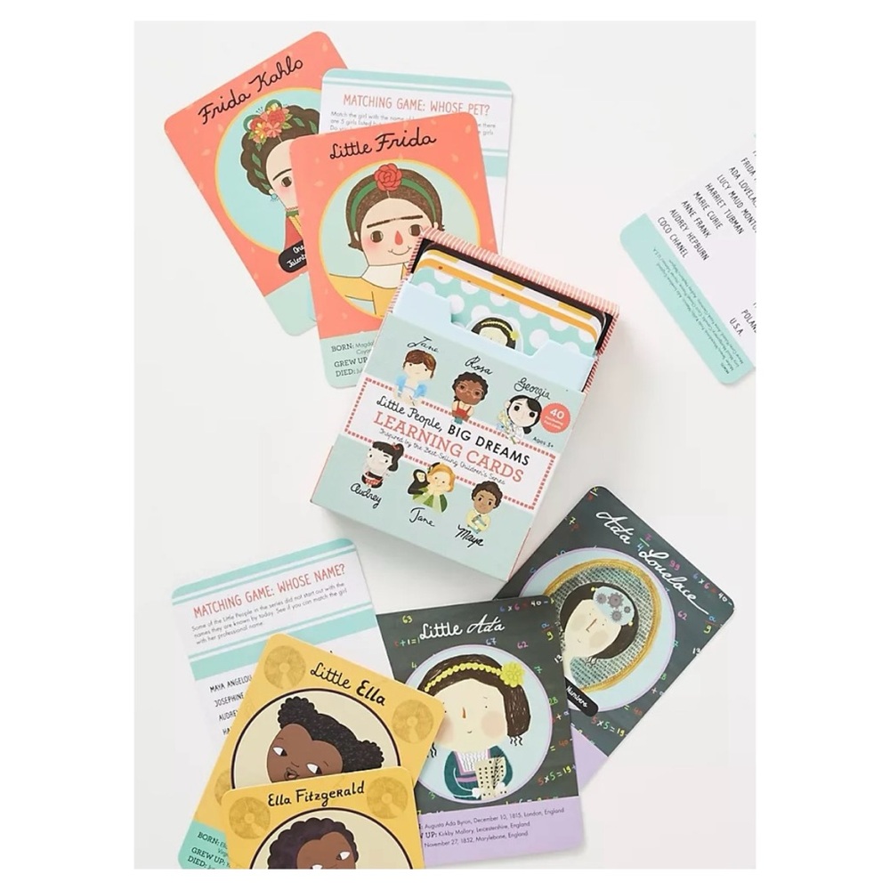 NEW! Little People, Big Dreams Learning Cards
